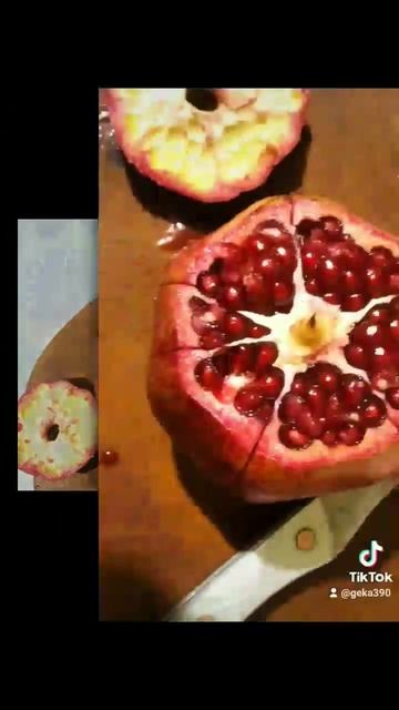 Гранат💯 красивая разделка/чистка на фуршет/застолье смотреть онлайн