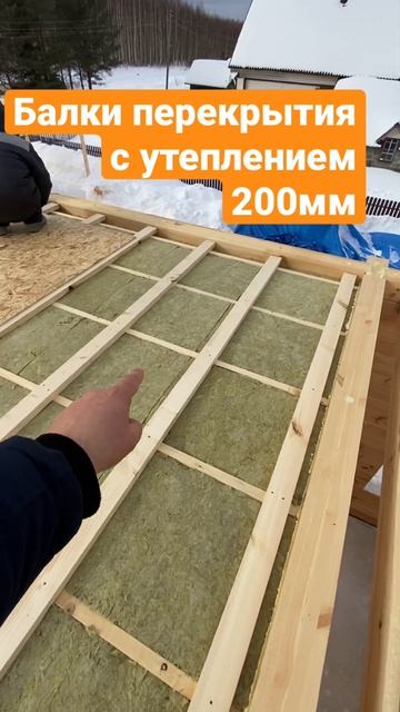 Утепление перекрытия кровли смотреть онлайн