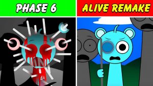 Incredibox Sprunki_ Фаза 6 - Окончательный, но новый живой ремастеринг (Новый мод)