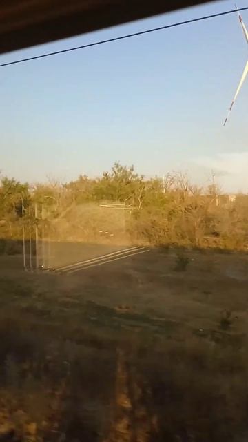 Дорога в Волгоград. Бесплатный релакс. Энергия ветра.