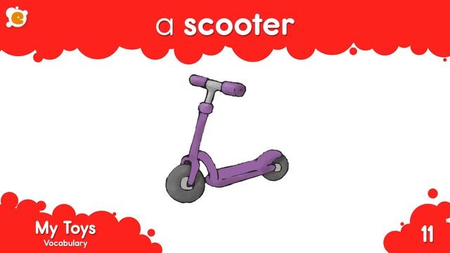 My Toys Vocabulary Chant - Inside, Outside and Playground TOYS