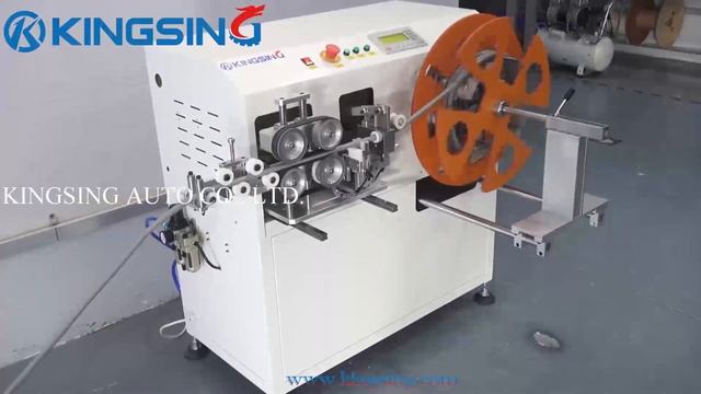 Станок для резки и намотки проводов KS-C011 смотреть онлайн