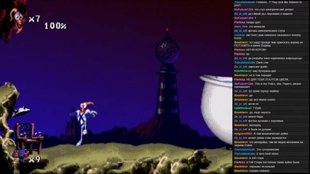 Всё очень плохо: Earthworm Jim 2 смотреть онлайн