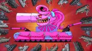 Танки против Босса Mommy Long Legs - Мультики про танки