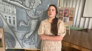 В воскресной школе при храме Архангела Михаила г. Крымска проходит вставка церковного искусства