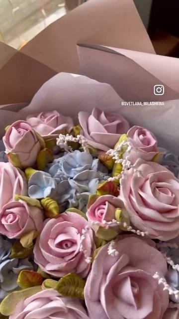 Букет Роза - гортензия!!! смотреть онлайн