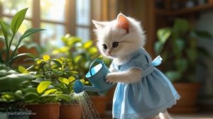 ✨ A Slow & Cozy Day with Tiny Cat! 🐾💖 - Funny Cats Doing Human Things #FunnyCats #CatLovers #cutec