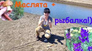 Маслята + рыбалка !!!