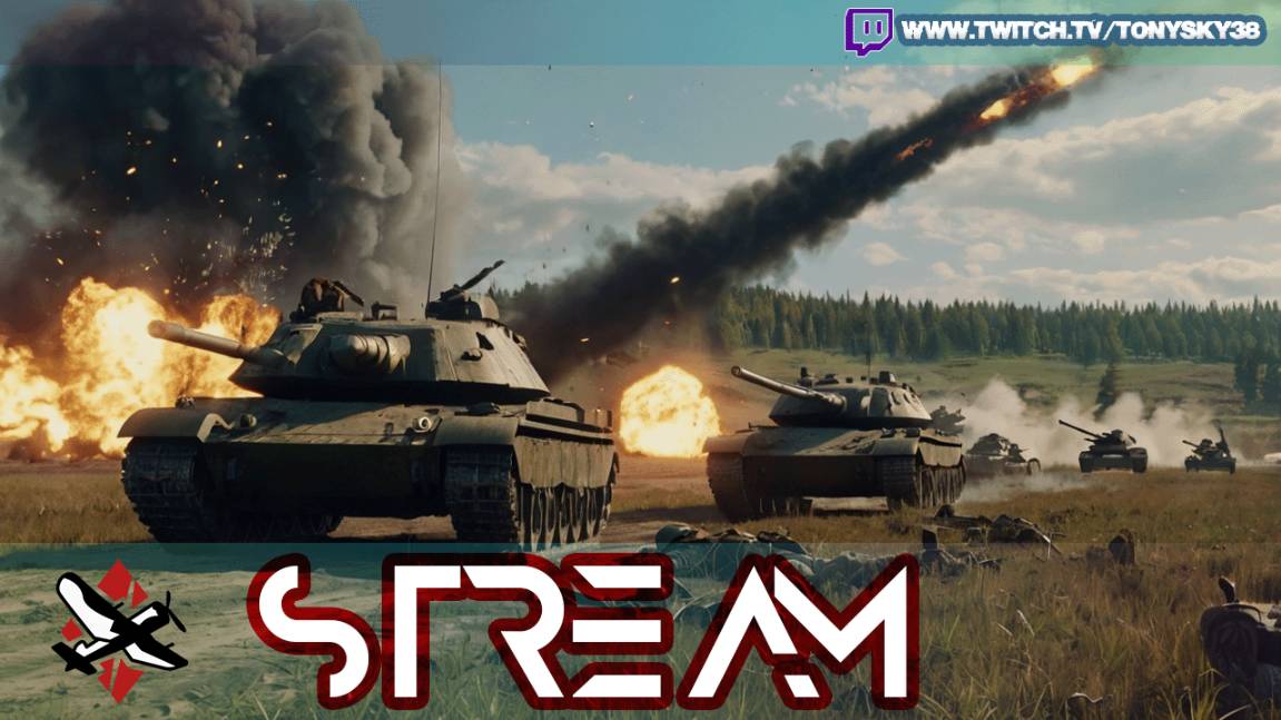 🔴 War Thunder: Чистый танковый замес 🚀💣