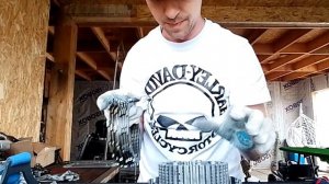 Восстановление Kawasaki kx450f 1 часть