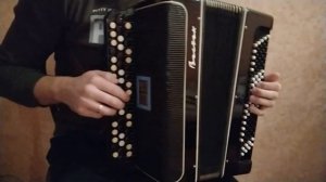 Баян кировский Восток с двумя регистрами. Звучание после ремонта.