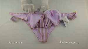 Полосатый купальник Amarea 20093 R