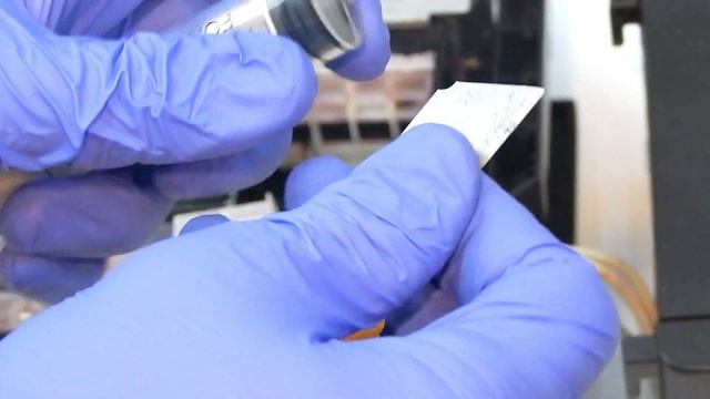 Удаление воздуха из СНПЧ Epson L300, L120, L132, L222, L350, L356, проверка материала абсорбера. смотреть онлайн