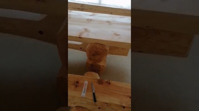 Покраска сруба из Кедра #сруб #кедр#покраска смотреть онлайн