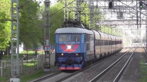 Электровоз ЧС6-022 с поездом №001А "Красная Стрела" Санкт-