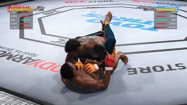 Турнир FF 4 Гере Мохаммад vs Бишал Сингх в UFC 4 (1/8 финала) #2 смотреть онлайн