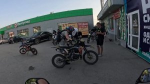 По городу на эндуриках l Покатушка на эндуро l Суета по