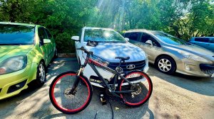 На сегодня сменил вид транспорта.. Прокатился по Снежинску!