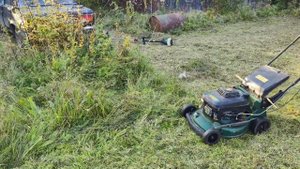 Тест драйв газонокосилки Yard-man YM 6018 SAK!!!