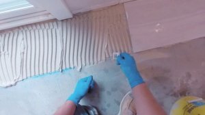 Профессиональная укладка плитки на пол своими руками от первого лица