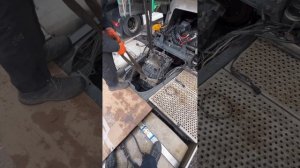 Установка коробки автомат zf на DAF 105