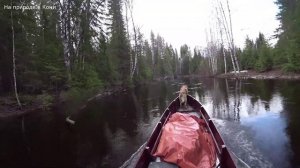 Уехали в поход в тайгу на несколько дней. Трудный путь по таёжной речке. 1 серия