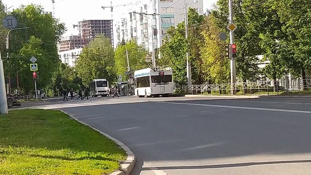 электротранспорт россия автобусы трамвай троллейбус 6 июня 2025 черниковка промзона заводы новый