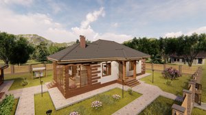 Проект дома «Grassline House”