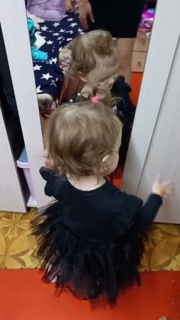 Маленькая модница.