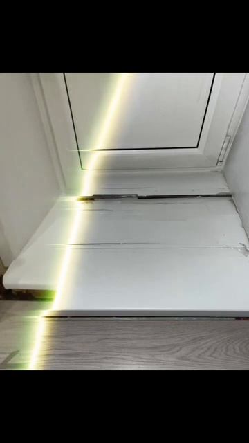 Замена порога у балконной двери #пластиковыеокна #рем? смотреть онлайн