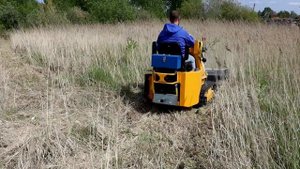 МУЛЬЧЕР в работе I Мини-Спецтехника BAUMECH #мульчер #мини?