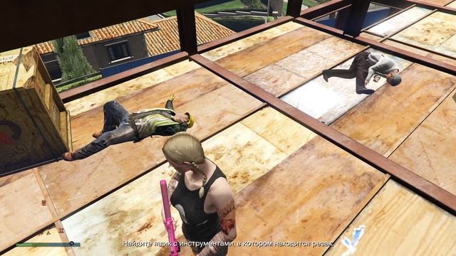 ГТА 5 Онлайн, Подготовка к ограблению Кая Перико, Резак смотреть онлайн