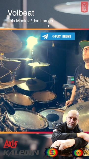 Volbeat - Lola Montez - Jon Larsen | Александр Смирнов #drumcover #drumbeat