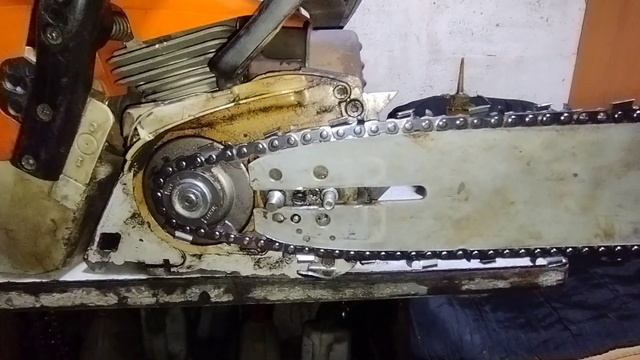 Шина з Урала на Stihl ms 361 😜💪 смотреть онлайн