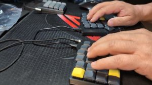 Cornedeon typing blue switch.