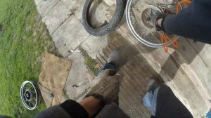 Покатушки Минск. Замена заднего колеса