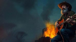 Блюз на акустической гитаре.  Расслабьтесь на волнах блюзовых ритмов