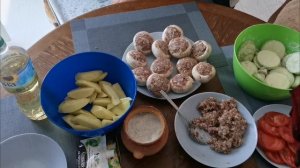 04.06.2025г НУ ОЧЕНЬ ВКУСНО!!! ФАРШИРОВАННЫЕ ГРИБЫ С ОВОЩАМИ.