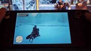 Давайте поиграем в RDR2 на Steam Deck LCD 64 в 2025 году! 🤩🎮🤠 #RDR2