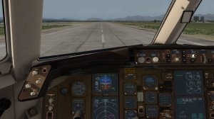 Посадка Боинга 767-300ER в Анталии из кабины пилотов X-Plane 11