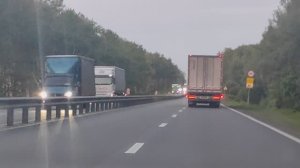 На трассе. Вечер