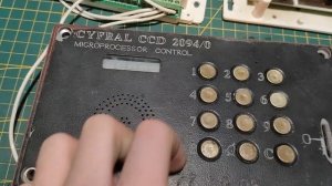 Вызывная панель Cyfral CCD 2094/0 с платой от вызывной панели