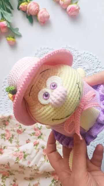 Забавная черепашка крючком. Связана по МК Елены Беловой. #handmade #черепашка #игрушкикрючком