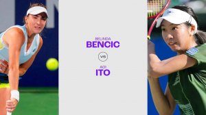 16.02.2025. Белинда Бенчич - Аои Ито. WTA Dubai. Belinda Bencic - Aoi Ito