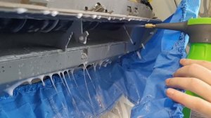 Чистка кондиционера внутреннего блока. Чистка своими