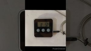 Цифровой термометр для копчения  мяса.