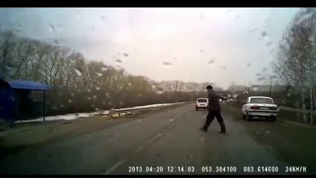 ВЕЗЕНИЕ на дороге. Смотреть всем!