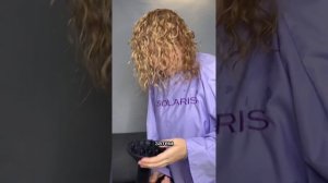 Правильная укладка локонов завивки ! Укладывай завивк