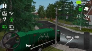 Купил новый мусоровоз. Собираю мусор. Trash Truck Simulator.