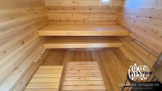 Обзор бани-бочки Квадро 5*2.1м в с.Исаклы и отзыв #купить?